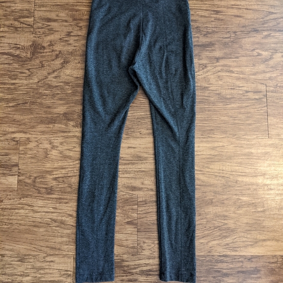 White House Black Market Charcoal Gray leggings - Picture 6 of 9
